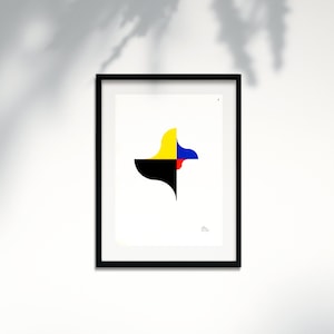 Limited Edition Screen Prints, Anton Stankowski, Gift For Designer, Modern Art Set, Geometric, •• Plate 6 ••