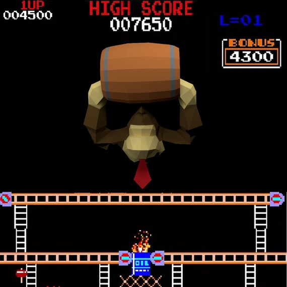 donkey kong 3d