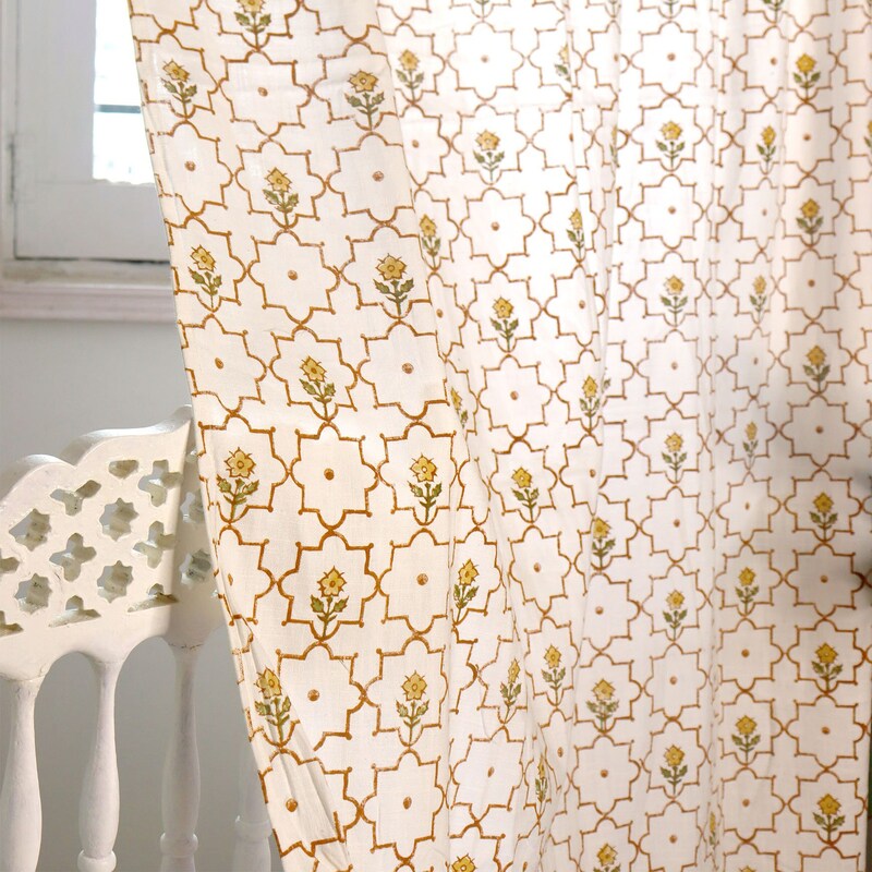Moroccan Rays Window Curtain main image 0