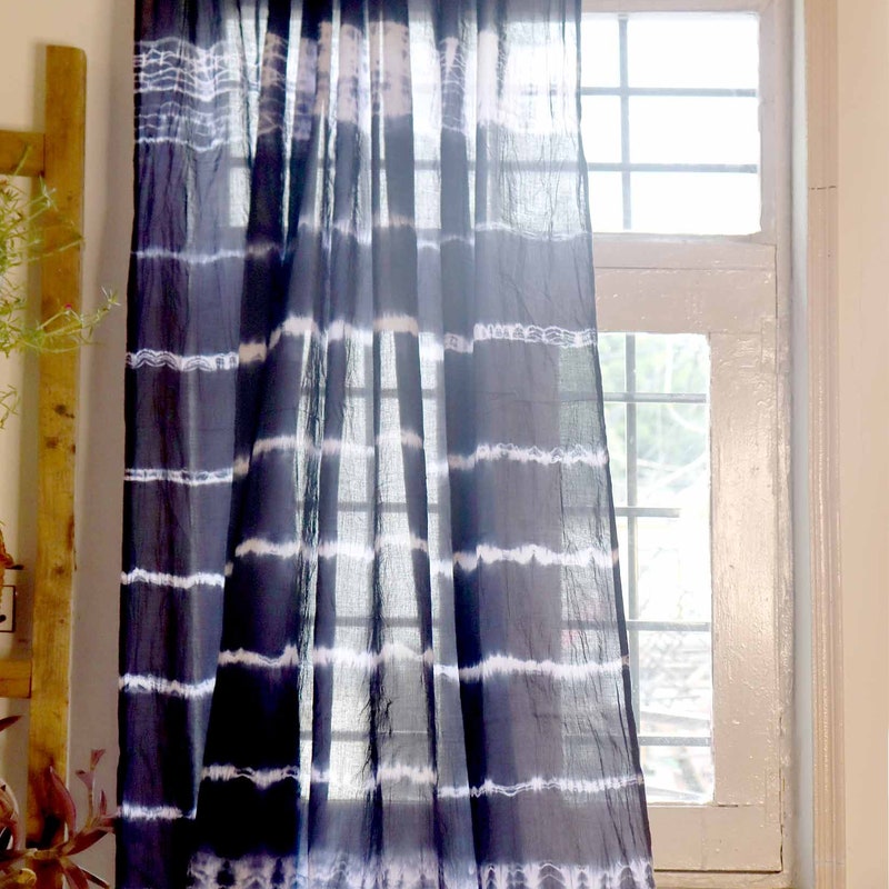 Shibori Curtains - Etsy