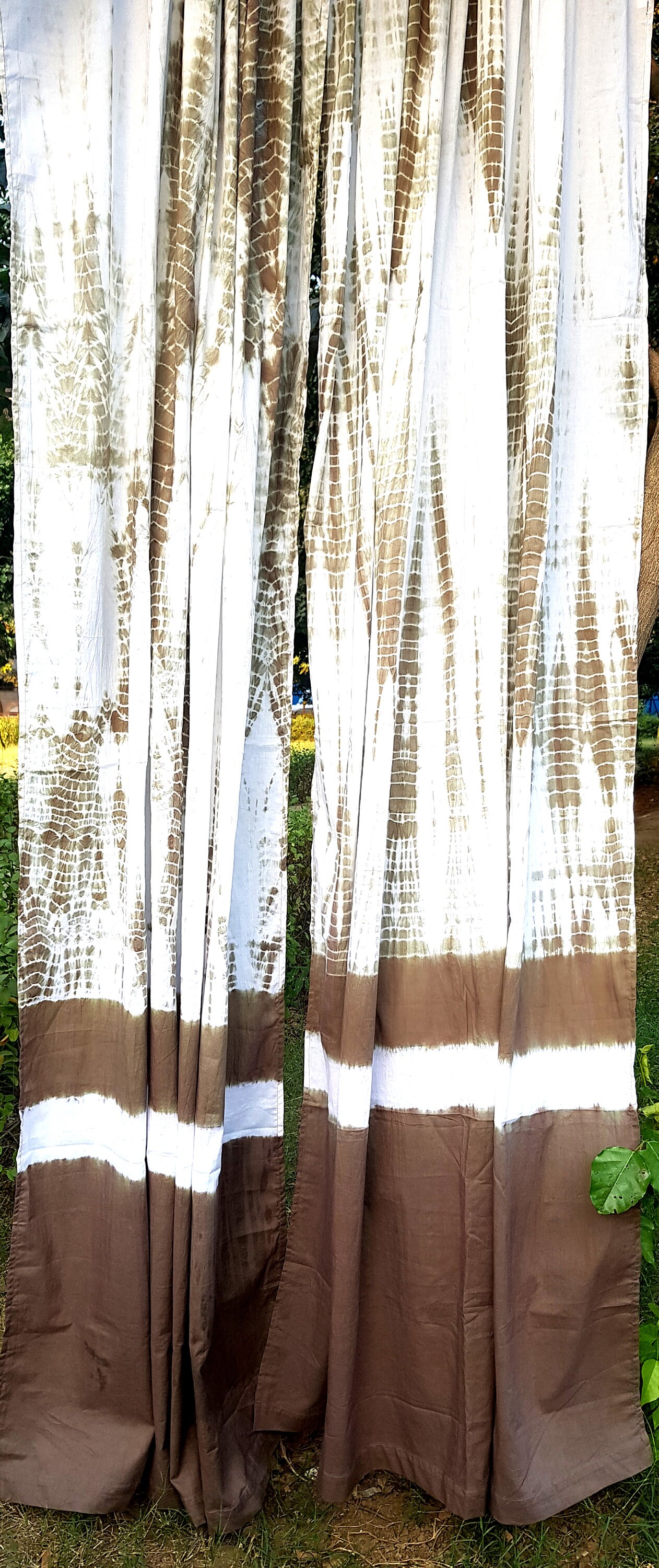 Tie dye curtains/Sheer panels/Bohemian curtains/Window Etsy