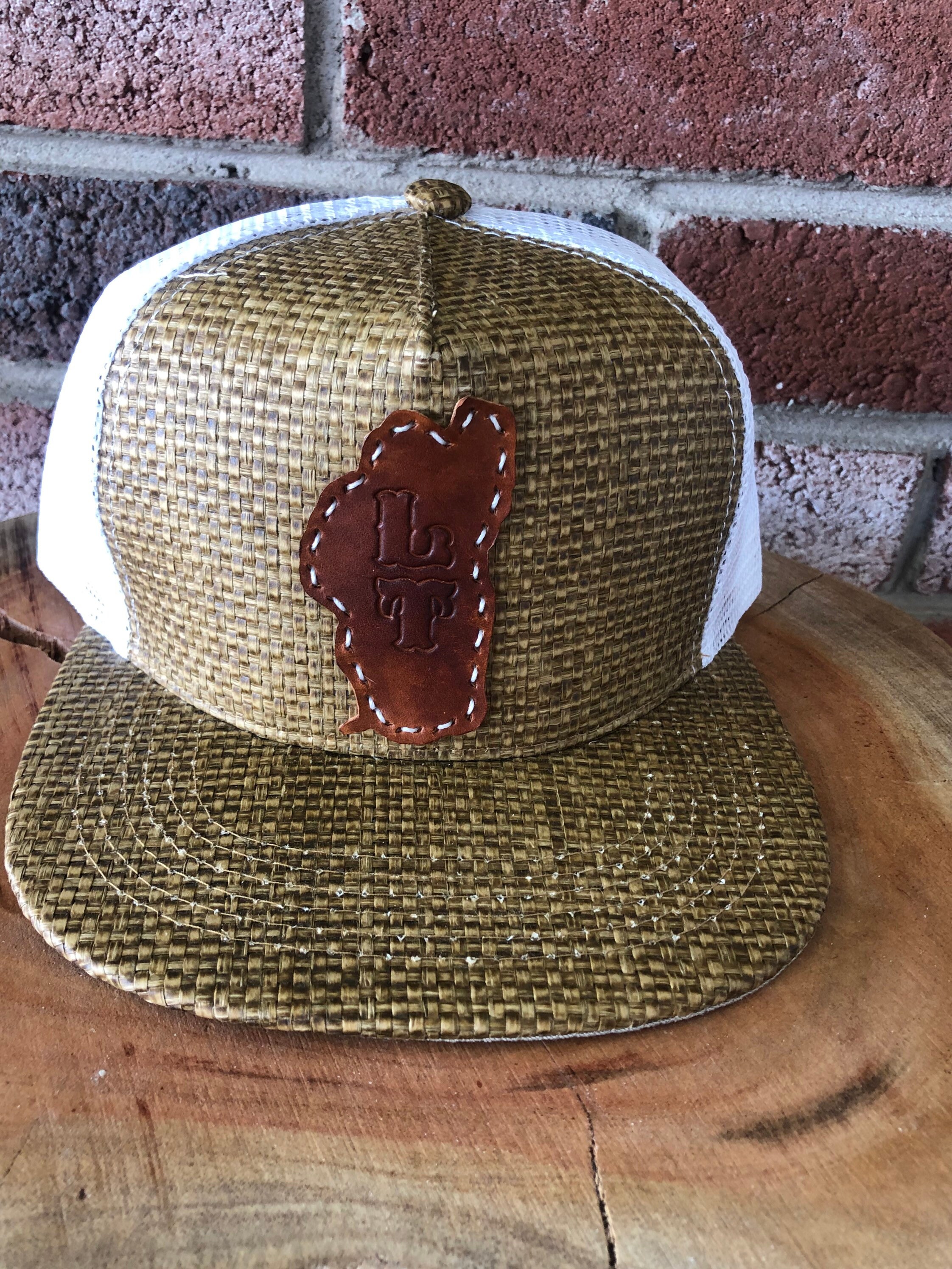 Straw front Snapback Lake Tahoe LT Hat Etsy