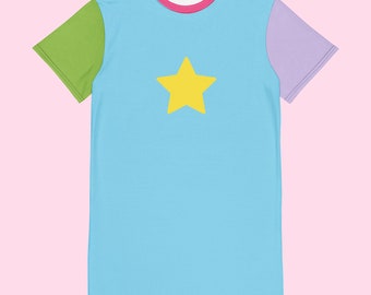 Kid Core Pop Kei T-shirt dress Decora kei clothes