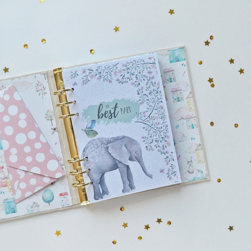 The First Year Baby Book Pregnancy Baby Journal Modern Etsy