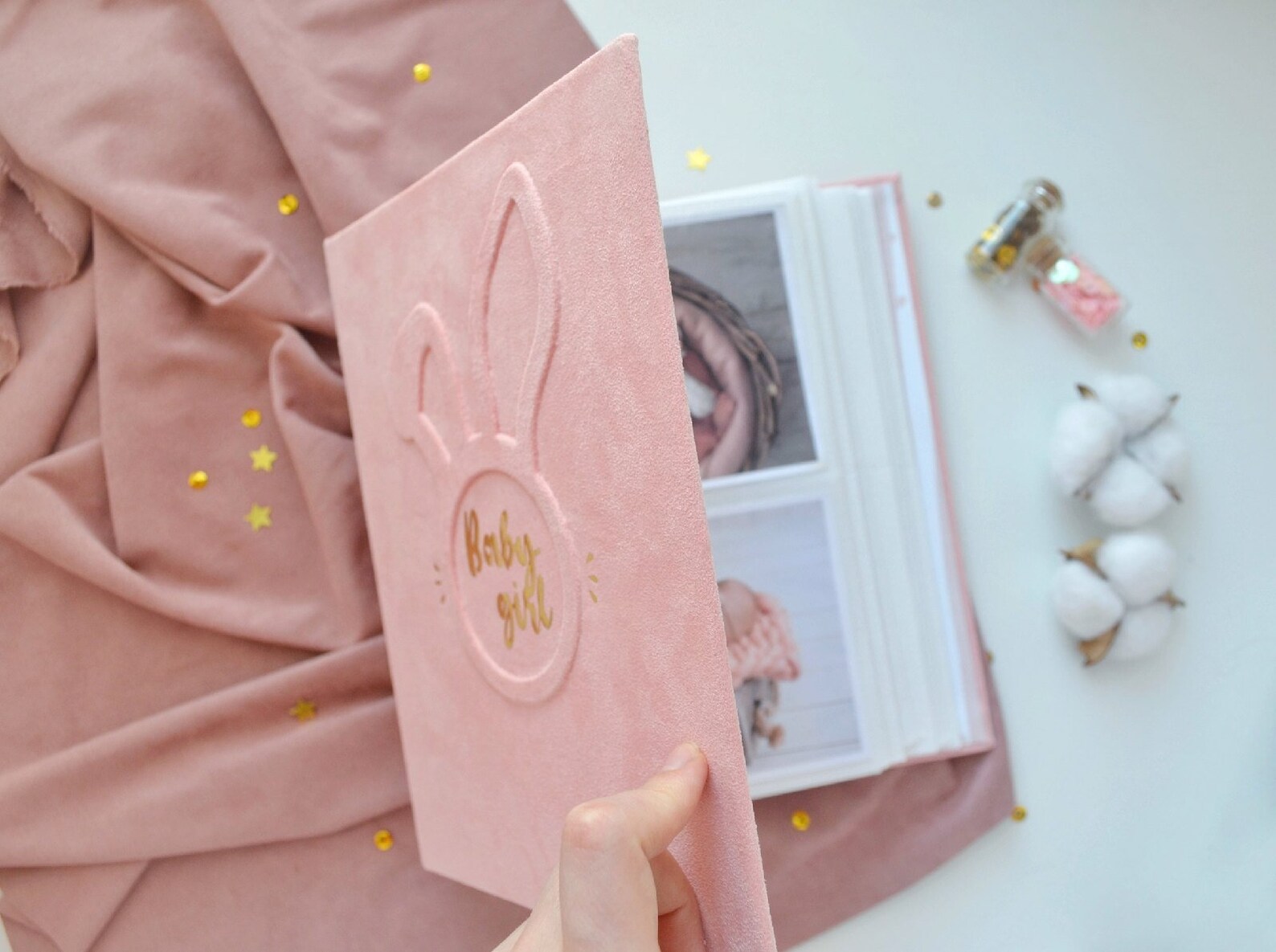 Baby Photo Album 4x6 Photo Album Baby Girl Memory Book Etsy