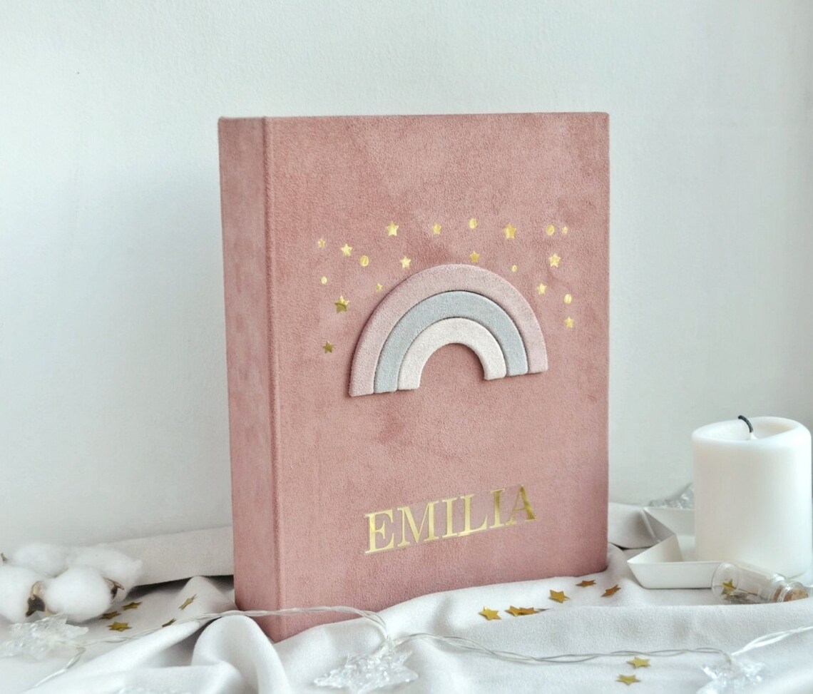 Personalized baby photo album 4x6 Custom baby memory book Etsy