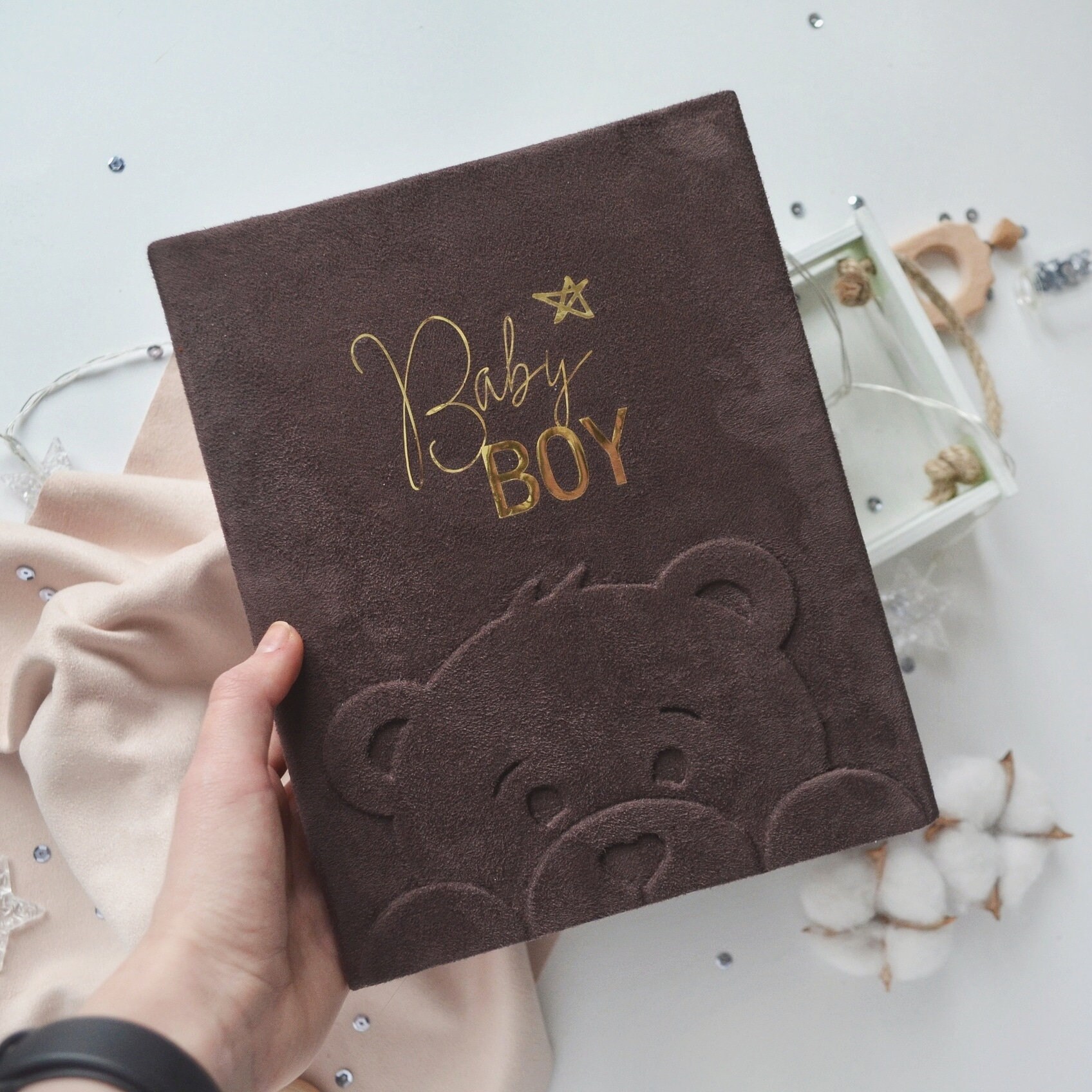 4x6 Photo Album Baby Photo Album Baby Boy Memory Book Etsy