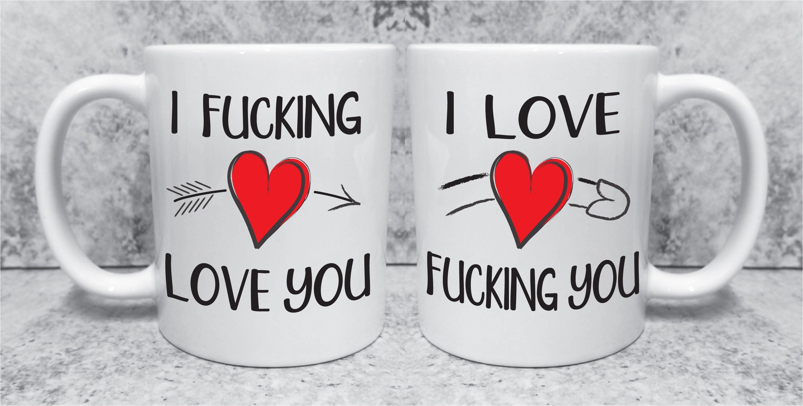 I Fucking Love You I Love Fucking You Dick Mug Etsy Sweden