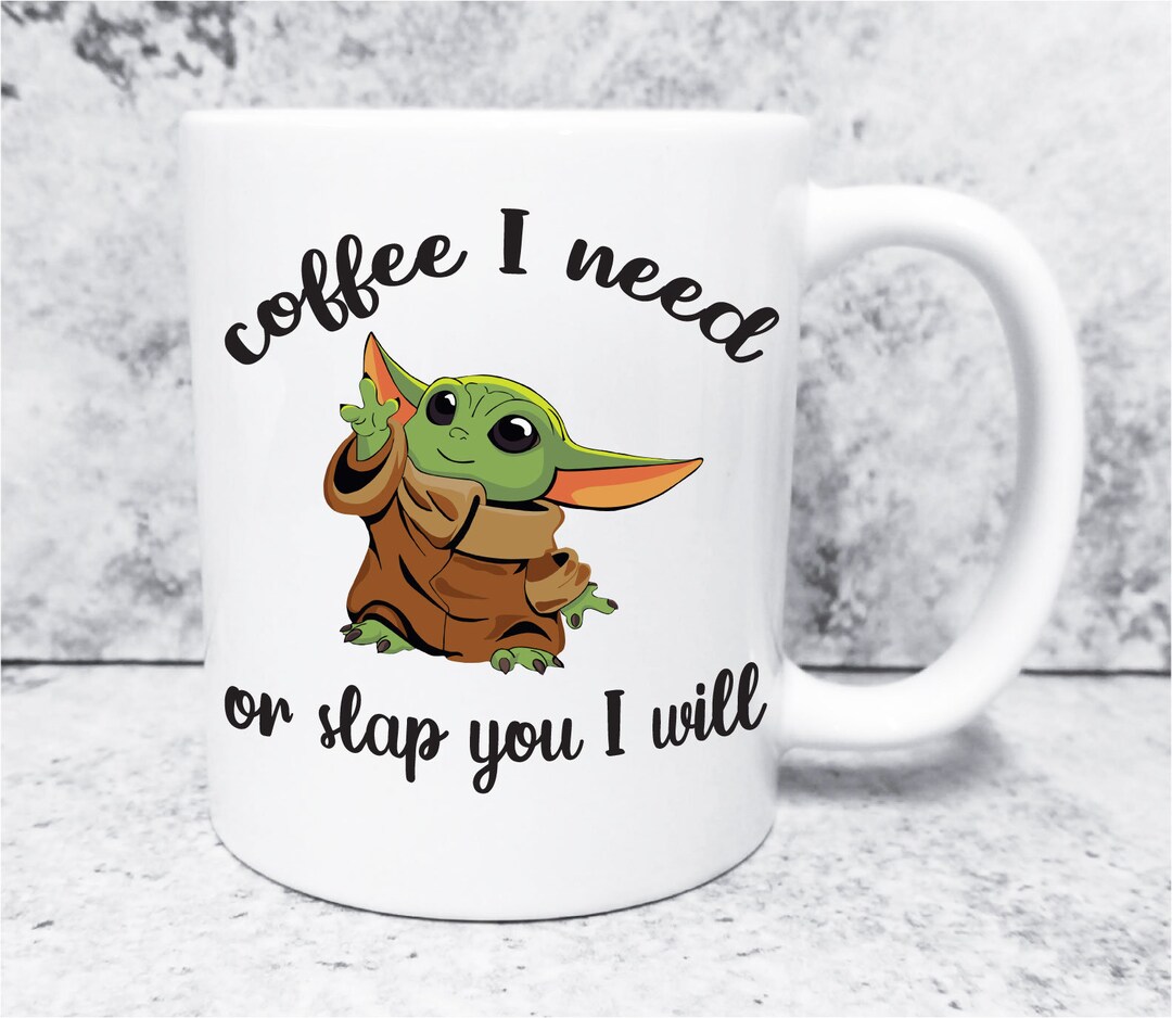 Yoda coffee mug discount