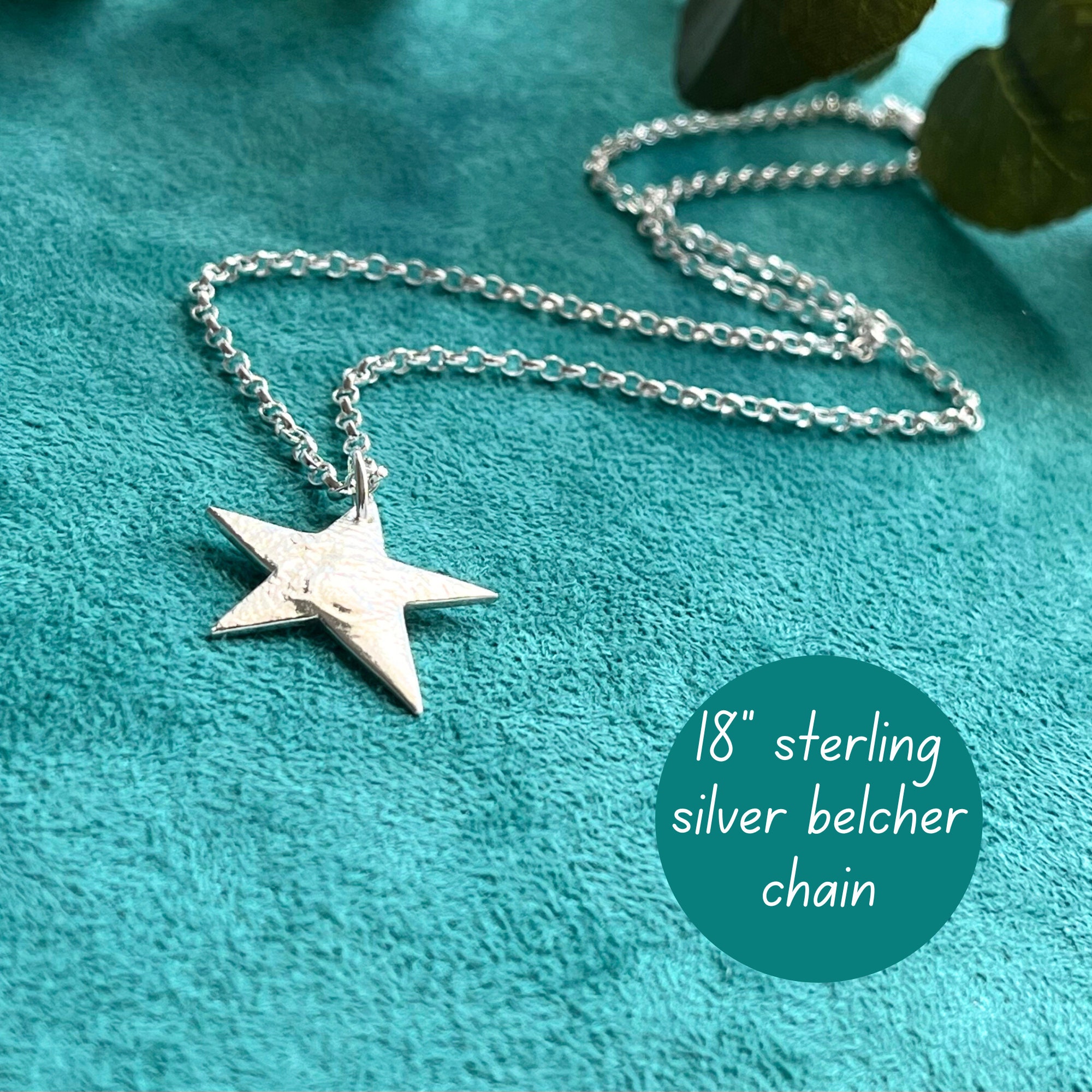 Sterling Silver Star Pendant Necklace for Women Silver Star - Etsy UK