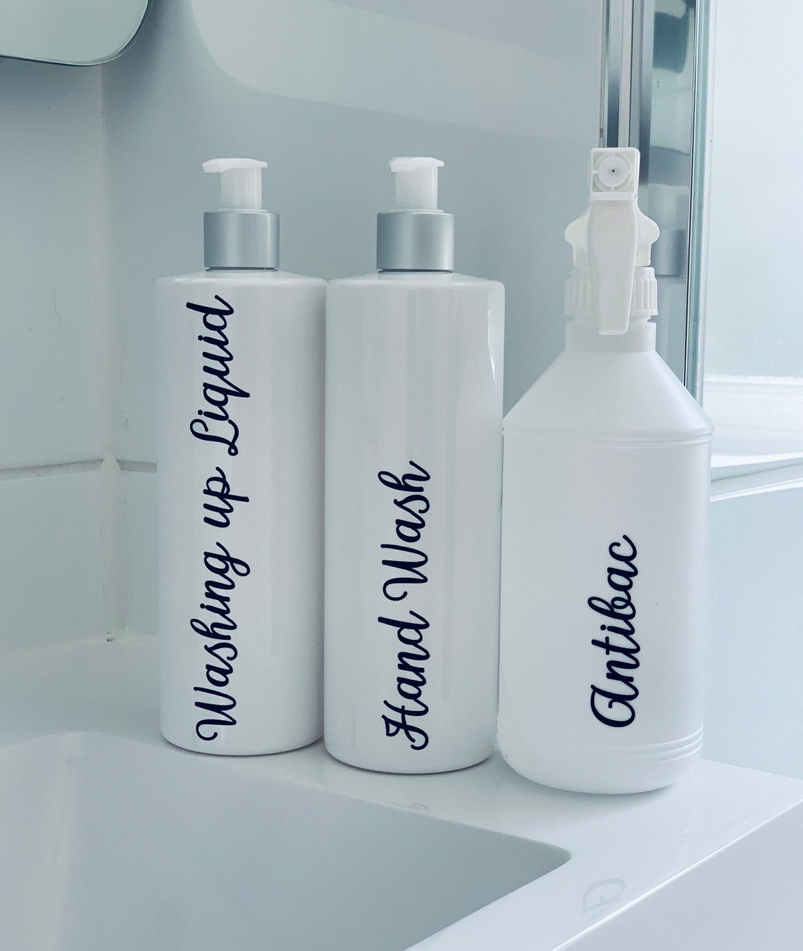 Washing up Liquid Hand Wash Zoflora Kitchen Personalised Etsy UK