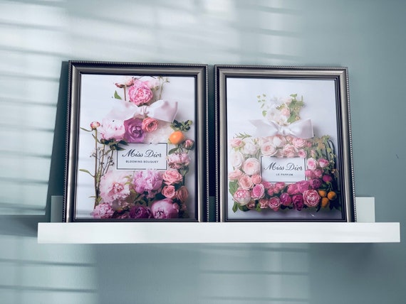 Miss Dior Blooming Bouquet Print Set Frames Not Included Etsy