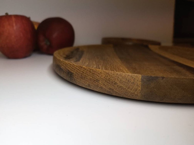 colour and shape Beautiful American walnut small platter plate bowl with some gorgeous figure