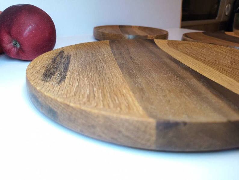 colour and shape Beautiful American walnut small platter plate bowl with some gorgeous figure