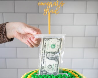 Graduation Money Cake Kit: DIY Cash Dispenser with Topper