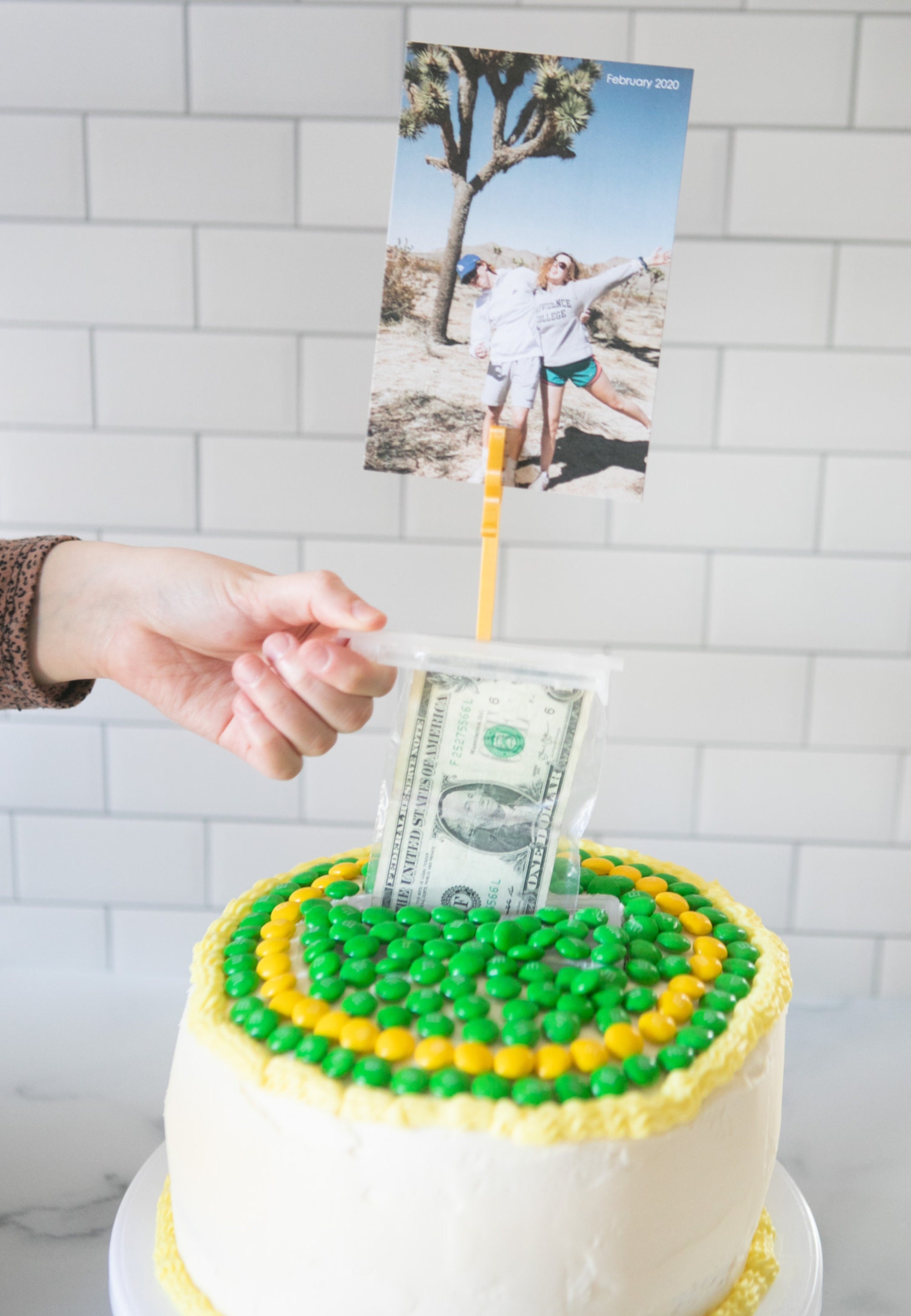 Money Cake Kit With 2 Cake Topper and 2 Plastic Rolls Etsy