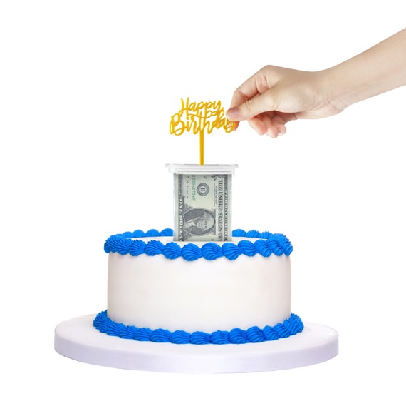 Money Cake Kit Money Dispenser for Cake Birthday Surprise Etsy