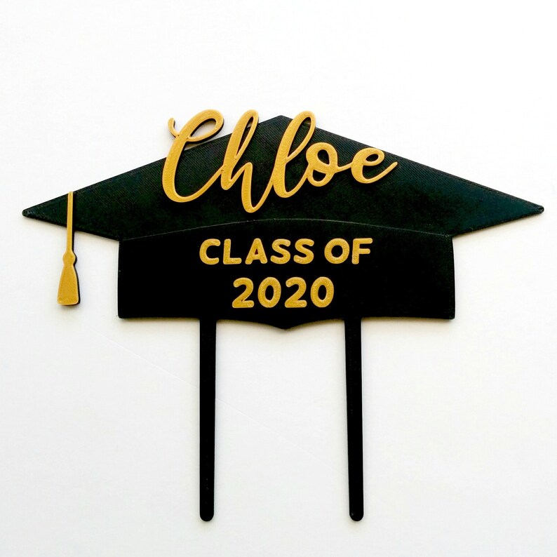 Download Grad Cap Cake Topper 2021 Graduation Cake Topper Class of ...