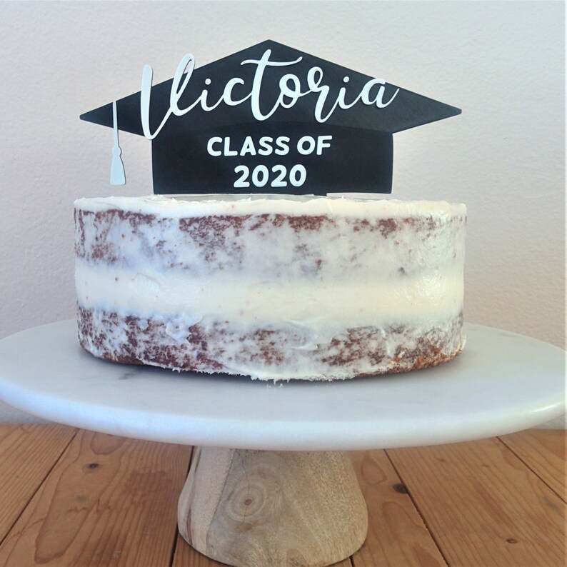 Download Grad Cap Cake Topper 2021 Graduation Cake Topper Class of ...