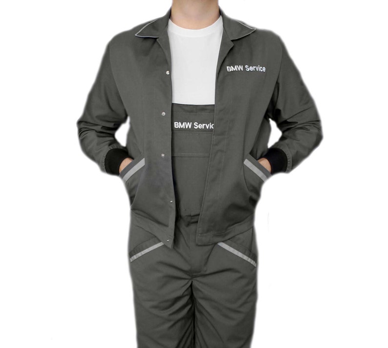 BMW Service Workwear Mechanic SUIT Mens Overalls Coverall AUTO Uniform