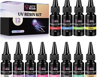 LET'S RESIN Epoxy Resin Starter Kit for Beginners 44OZ Resin Art