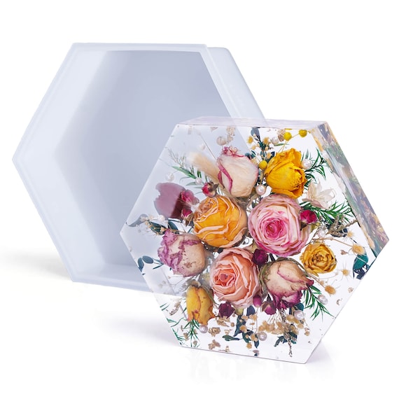 Epoxy Resin Mold Dice Dried Flower Silicone Mould Making Multi