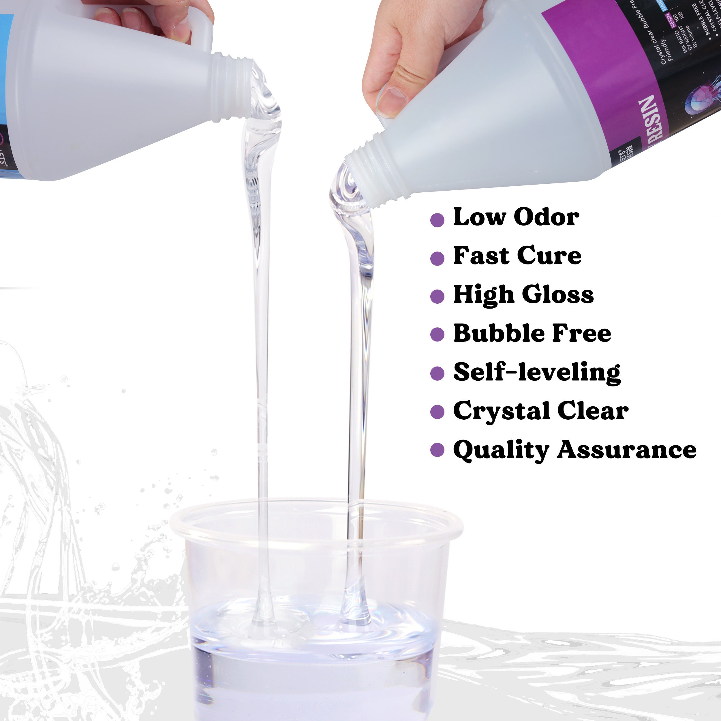 LET'S RESIN Bulk Epoxy Resin 1 Gallon Clear Resin Super Etsy