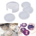 LET'S RESIN Coaster Resin Molds, Silicone Coaster Storage Box Mold, Epoxy Resin Molds for Resin, Cups Mats, HomeDecoration 