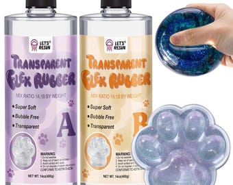 LET'S RESIN Clear Taba Squishy Liquid Silicone Rubber--28oz