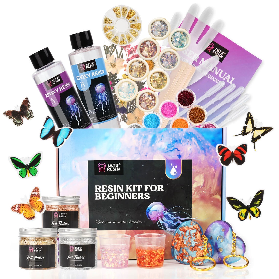 Let S Resin Epoxy Resin Kit For Beginnerswith Pigment Etsy Let S Resin Epoxy Resin Kit For Beginnerswith Pigment Etsy