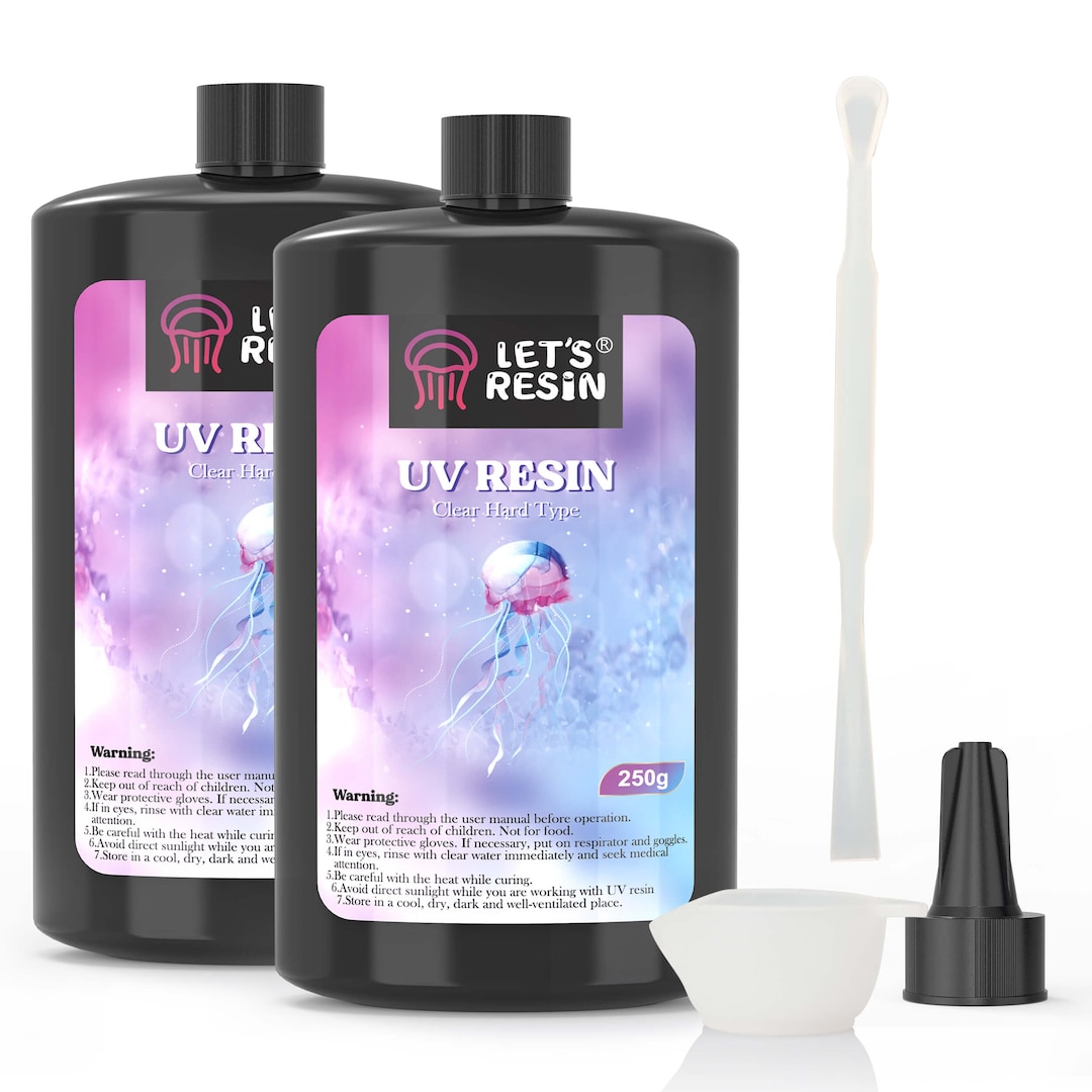 Crystal Clear Resin Epoxy Ultra violet Quick Dry Clear Coating craft Resin  Epoxy AB Glue Home