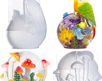 DIY Crystal Ball Statue Resin Kit - Add a Touch of Whimsy to Your Home