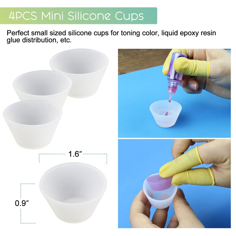 LET'S RESIN Silicone Mixing Cups Epoxy Resin Mixing Cups Etsy