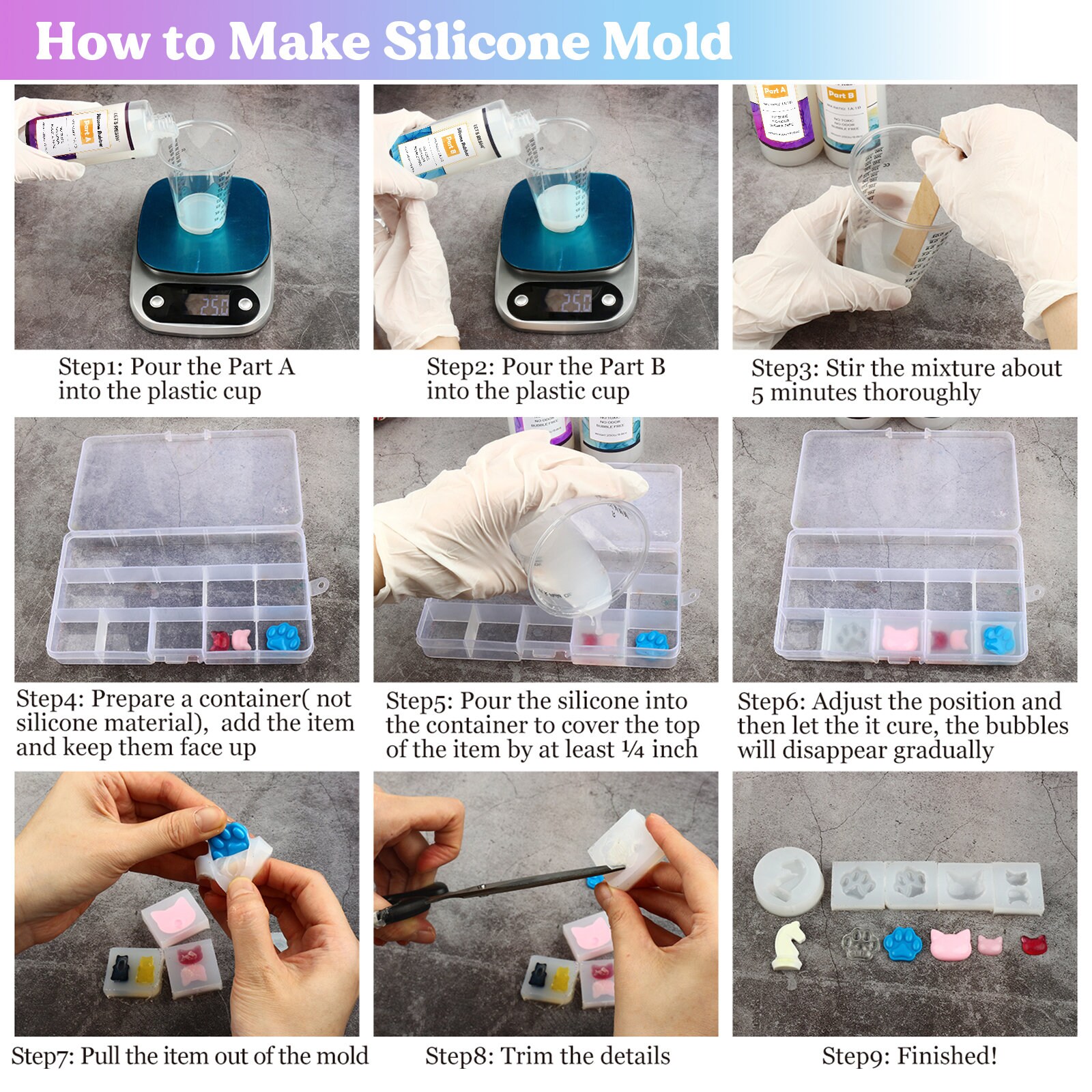 How To Make Silicone Molds Using 2-Part Mold Putty — Beadaholique