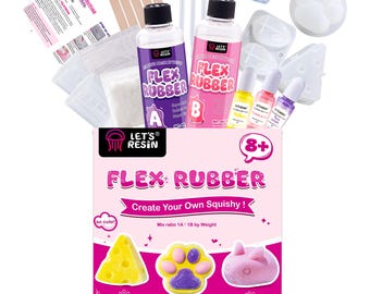 LET'S RESIN Cute Trio Taba Squishy Making All-in-one Kit