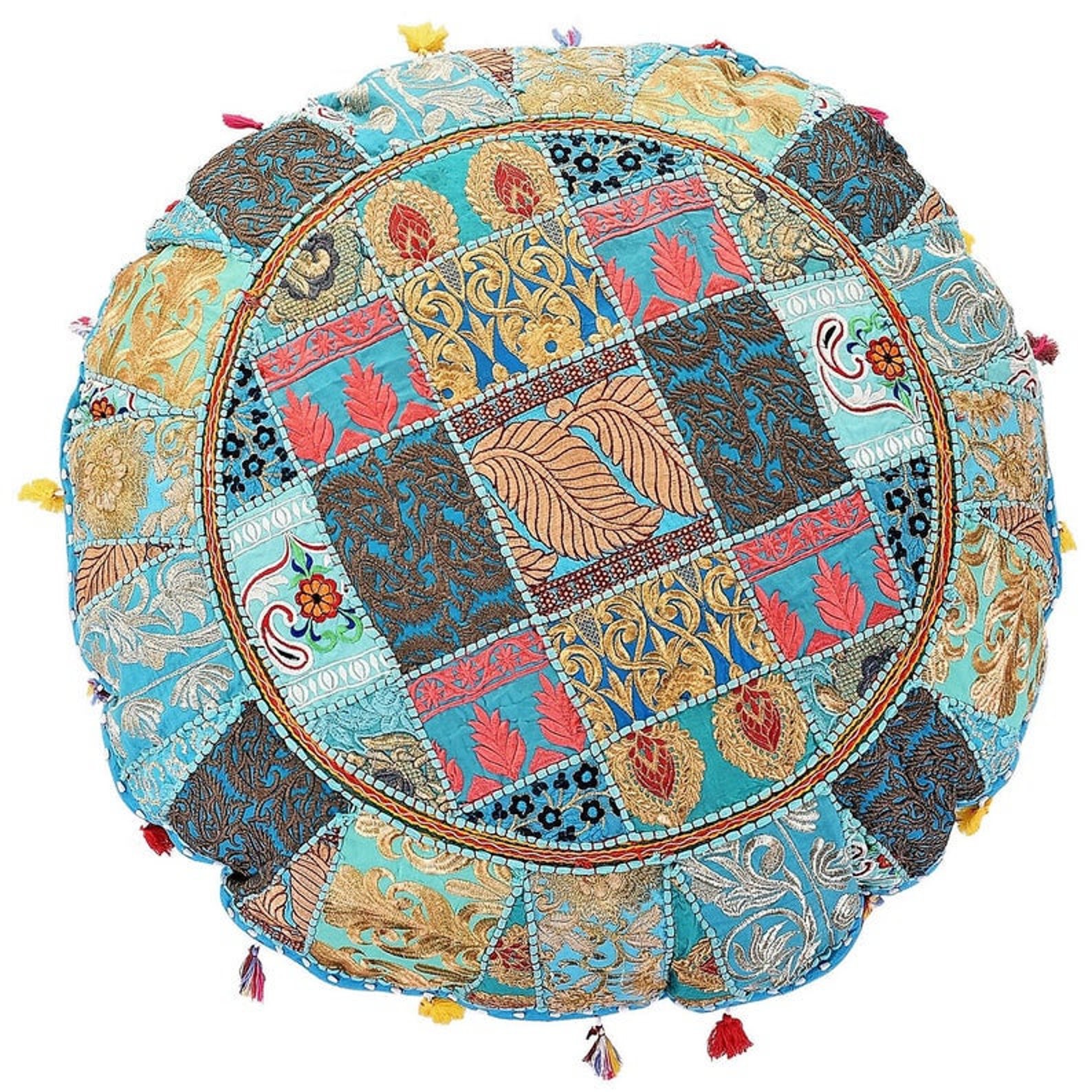 Boho Floor Pillow masala Meditation Cushion Etsy