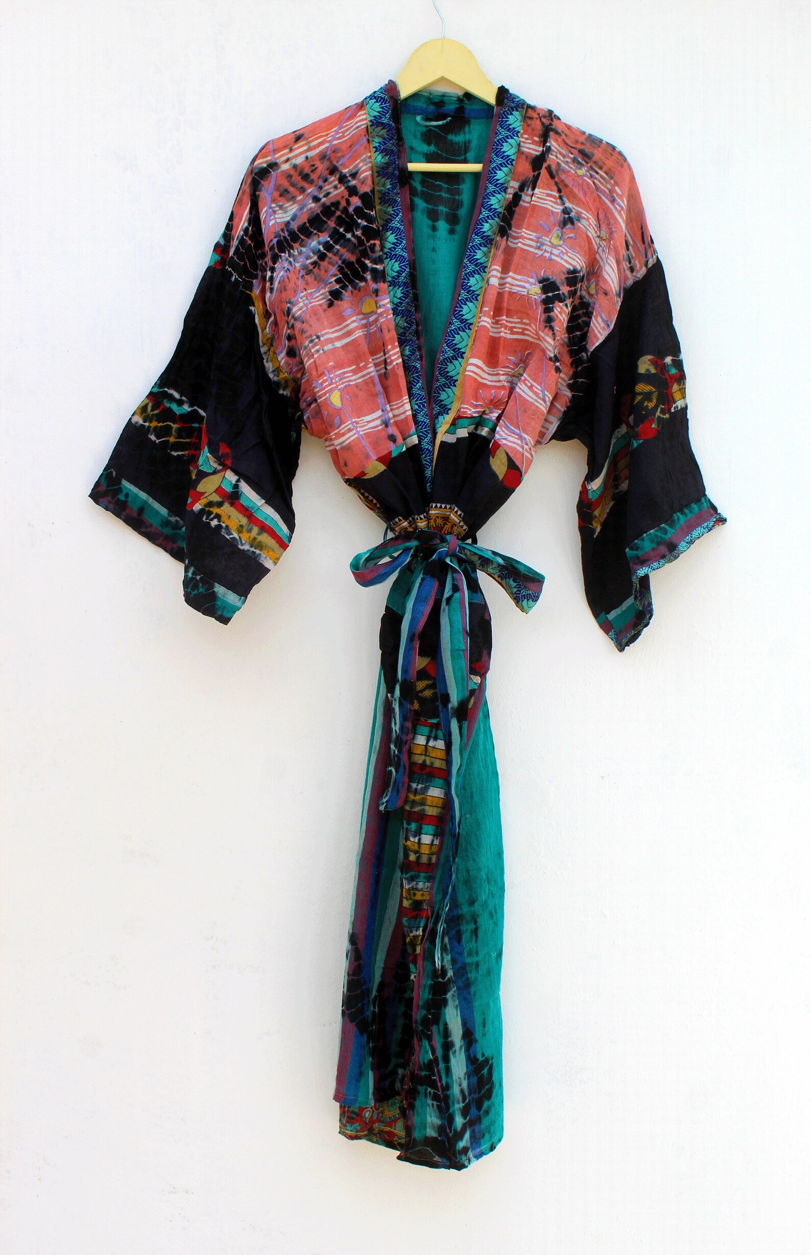 Cotton Tie Dye Kimono Robes Pure cotton Kimono Cotton Etsy