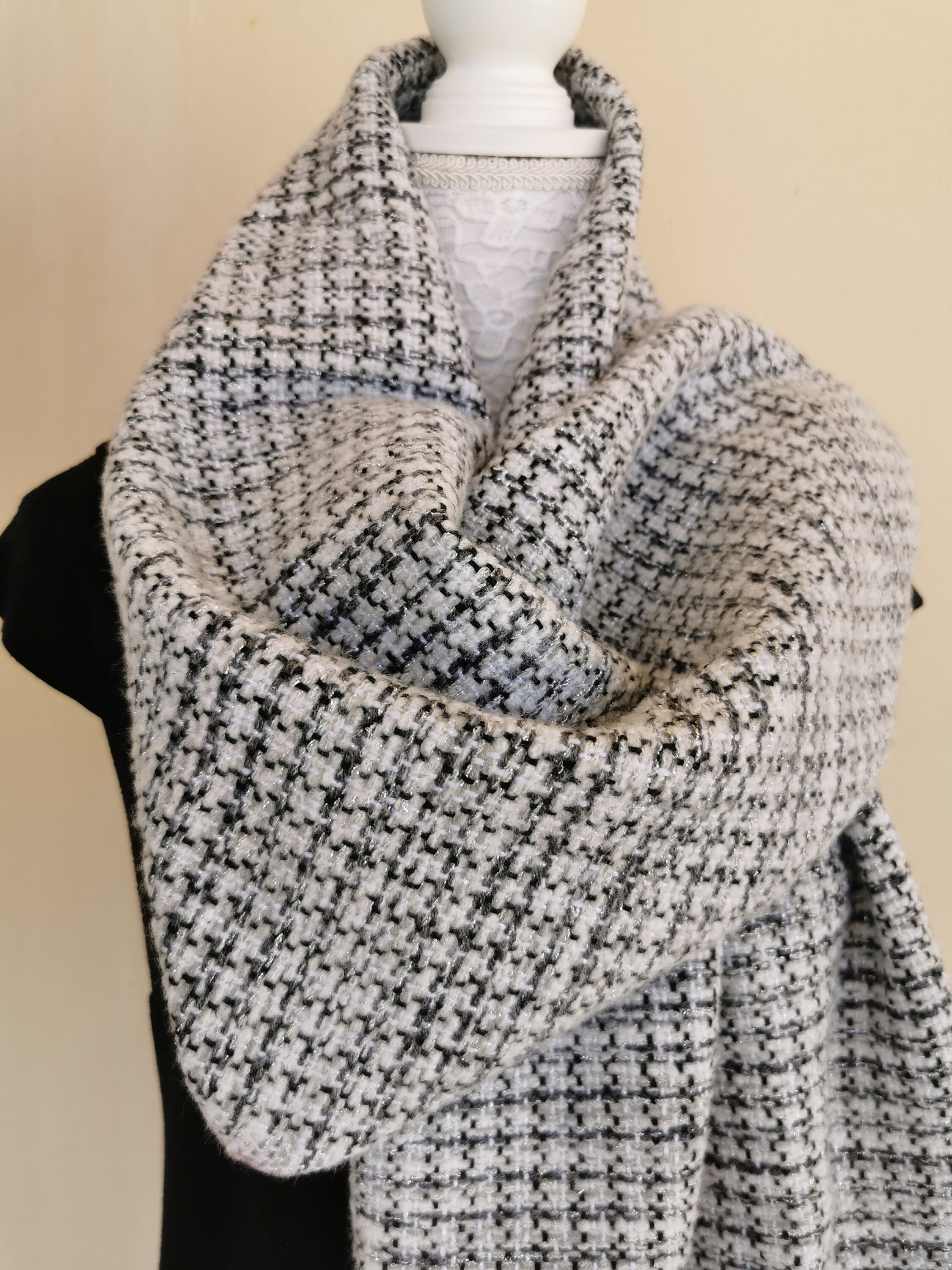 Scarf Women Handmade Mohair Blanket Scarf Shawls and Wraps Etsy Ireland