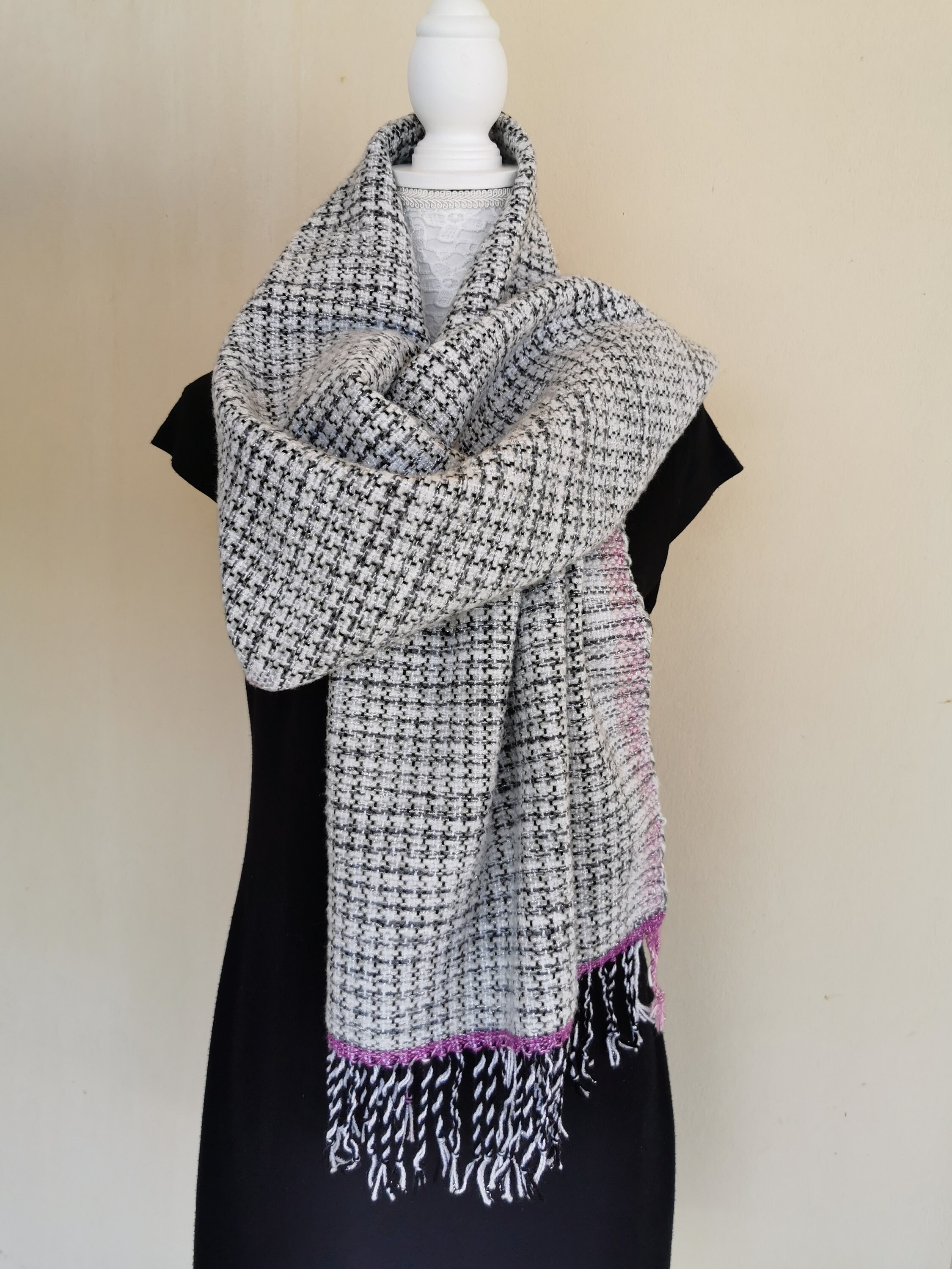 Scarf Women Handmade Mohair Blanket Scarf Shawls and Wraps Etsy Ireland