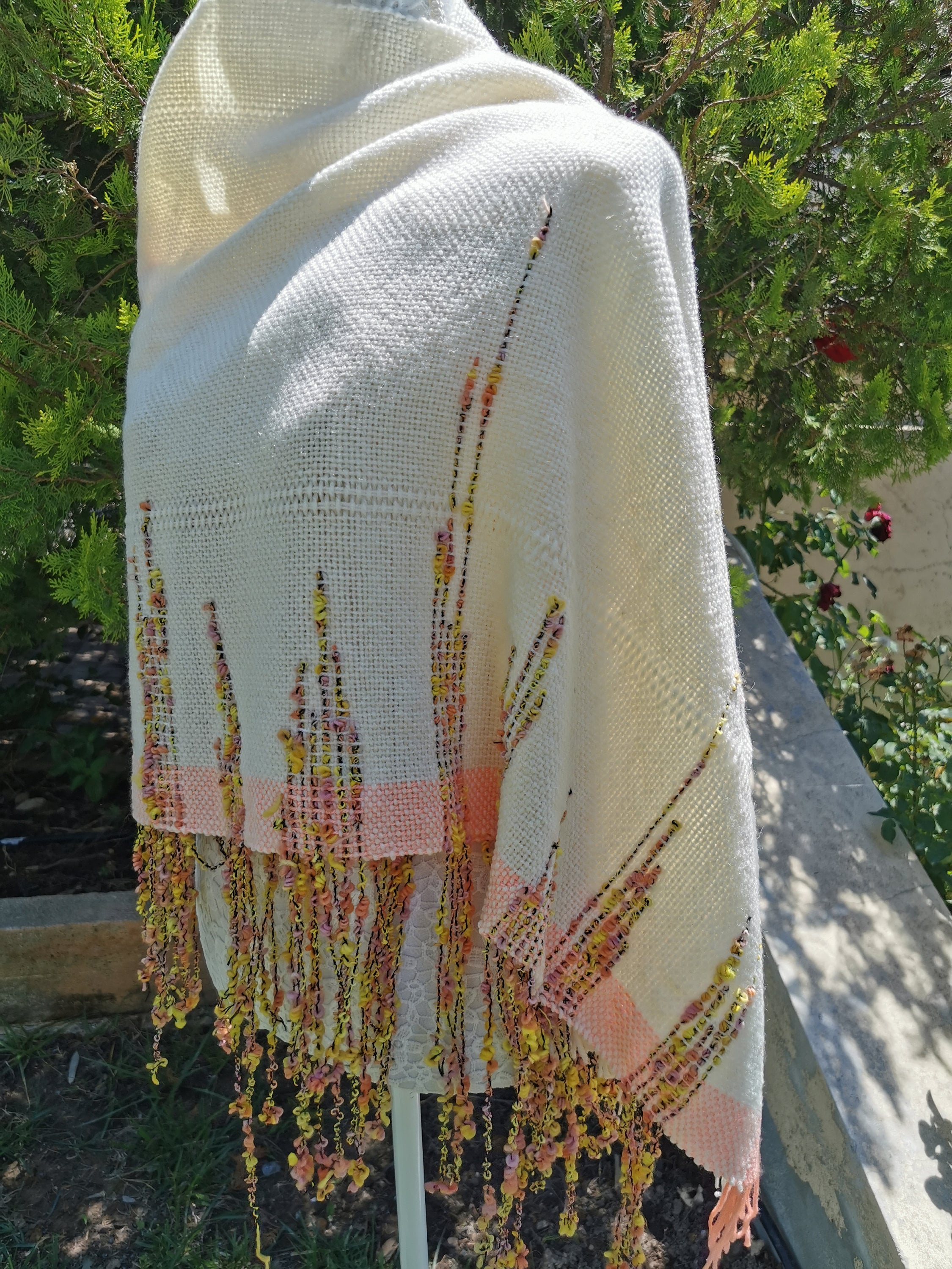 shawl for women on saree