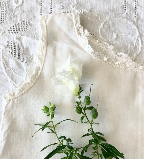 Vintage off White Cotton Sleeveless Lace Edge Baby Girl Undergarment Slip  Dress,shabby Chic Rustic Cottage Farmhouse,gift Under 30 - Etsy