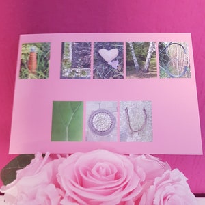 I love you, Ich liebe dich, Valentinstagskarte, Liebe, Muttertag, Vatertag, Klappkarte, Karte, Herz, Partner, Love, Valentinstag