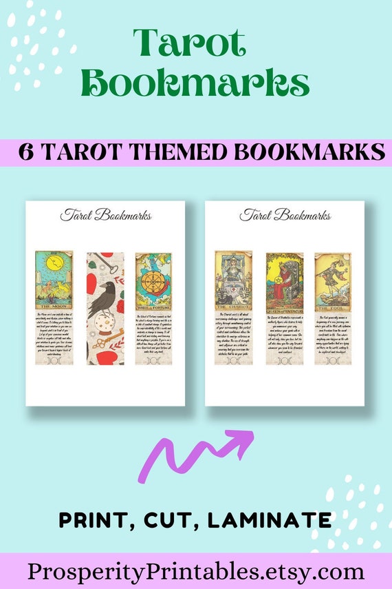 Printable Bookmarks Bookmark Set Digital Bookmarks Cute - Etsy
