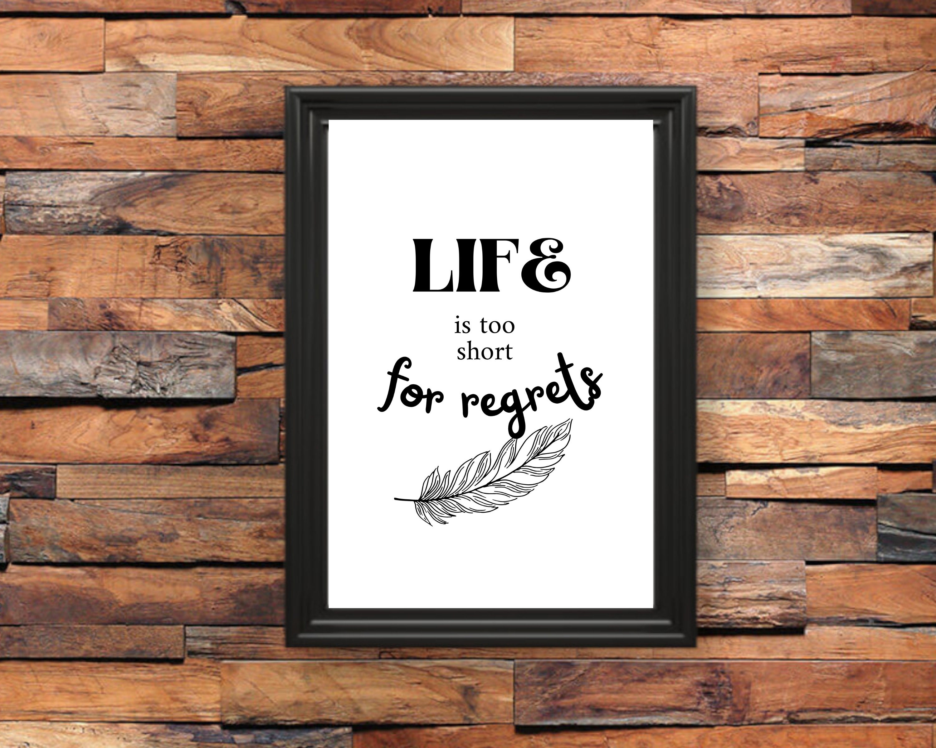 Inspirational Quote Positive Quote Inspiring Wall Art | Etsy