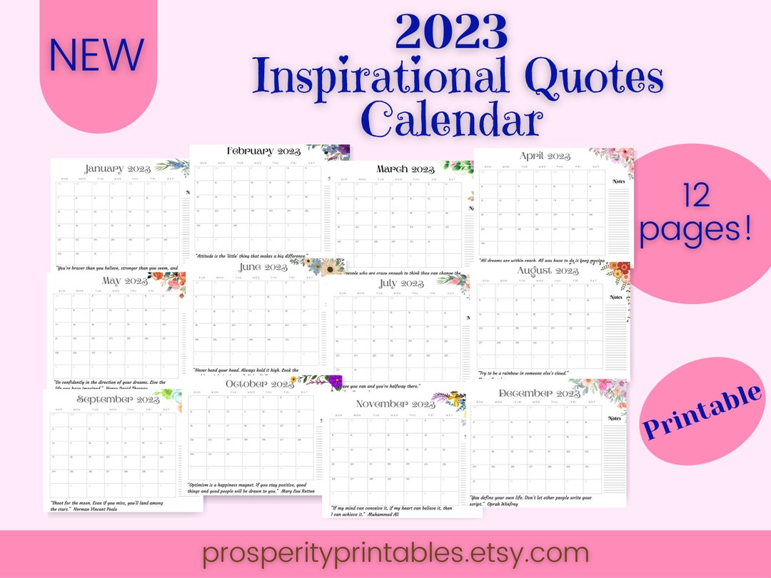 2023-printable-calendar-with-inspirational-quotes-instant-etsy