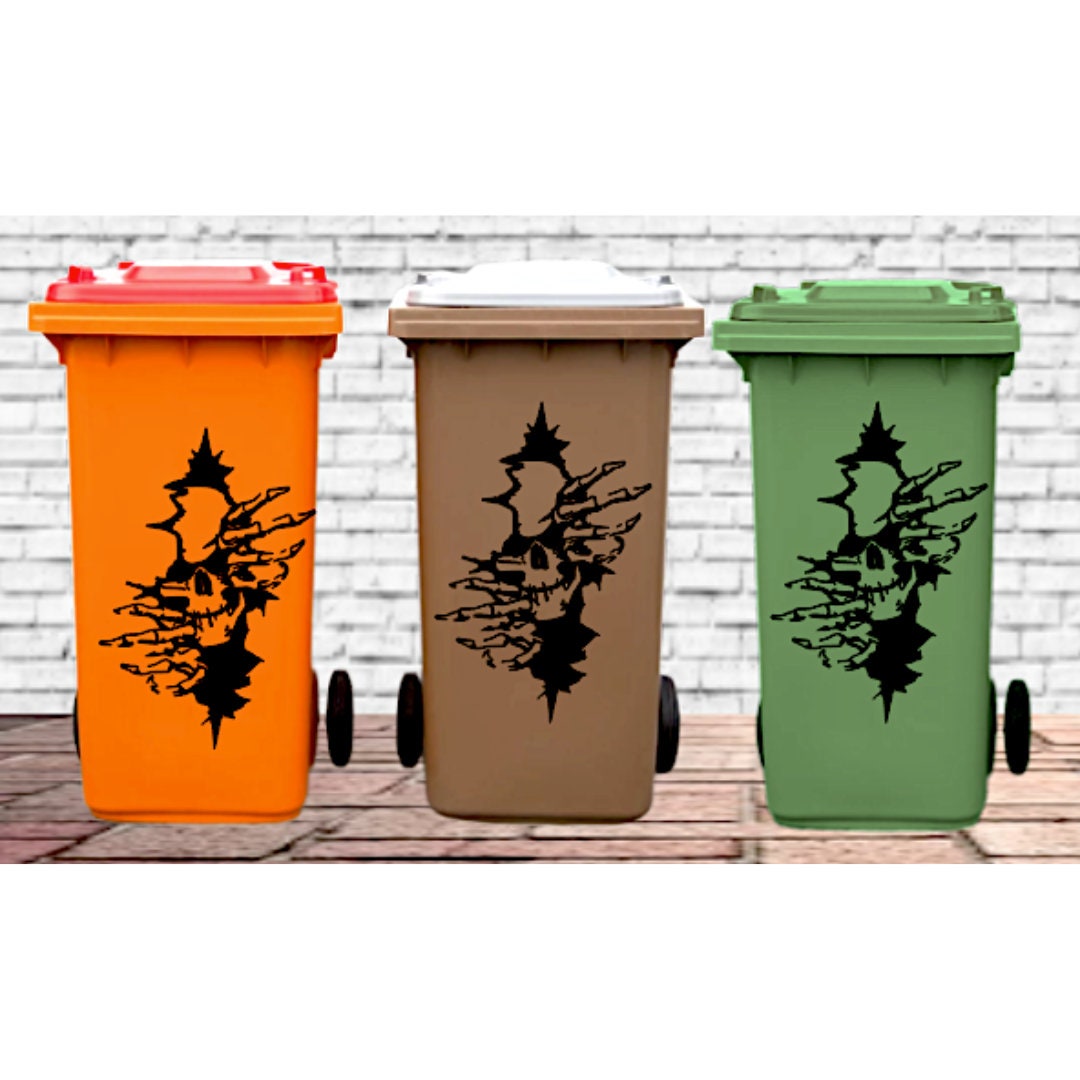 Wheelie on sale bin stickers