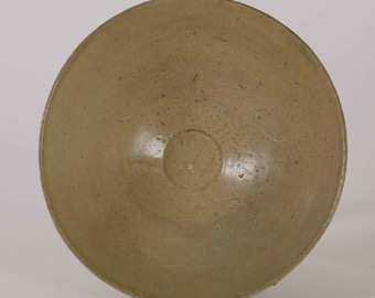 アンティーク南宋時代龍泉青磁鉢（1127-1279年頃）、直径6 5/8インチ