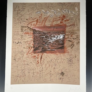 Venezuela Venezuelan Artist Proof Print Grafica Durball Watermark Pencil Signed