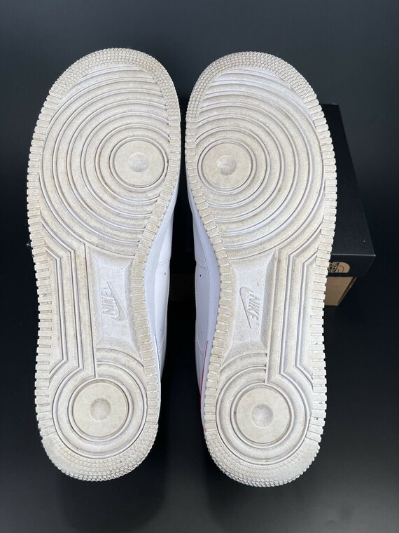 RARE Nike Air Force 1 Low white leather NBA Paris… - image 9