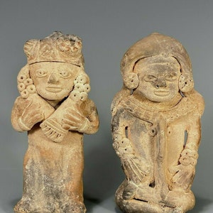 Coppia Tumaco Tolita precolombiano Colombia Ecuador Figure ca. 100 a.C. - 400 d.C